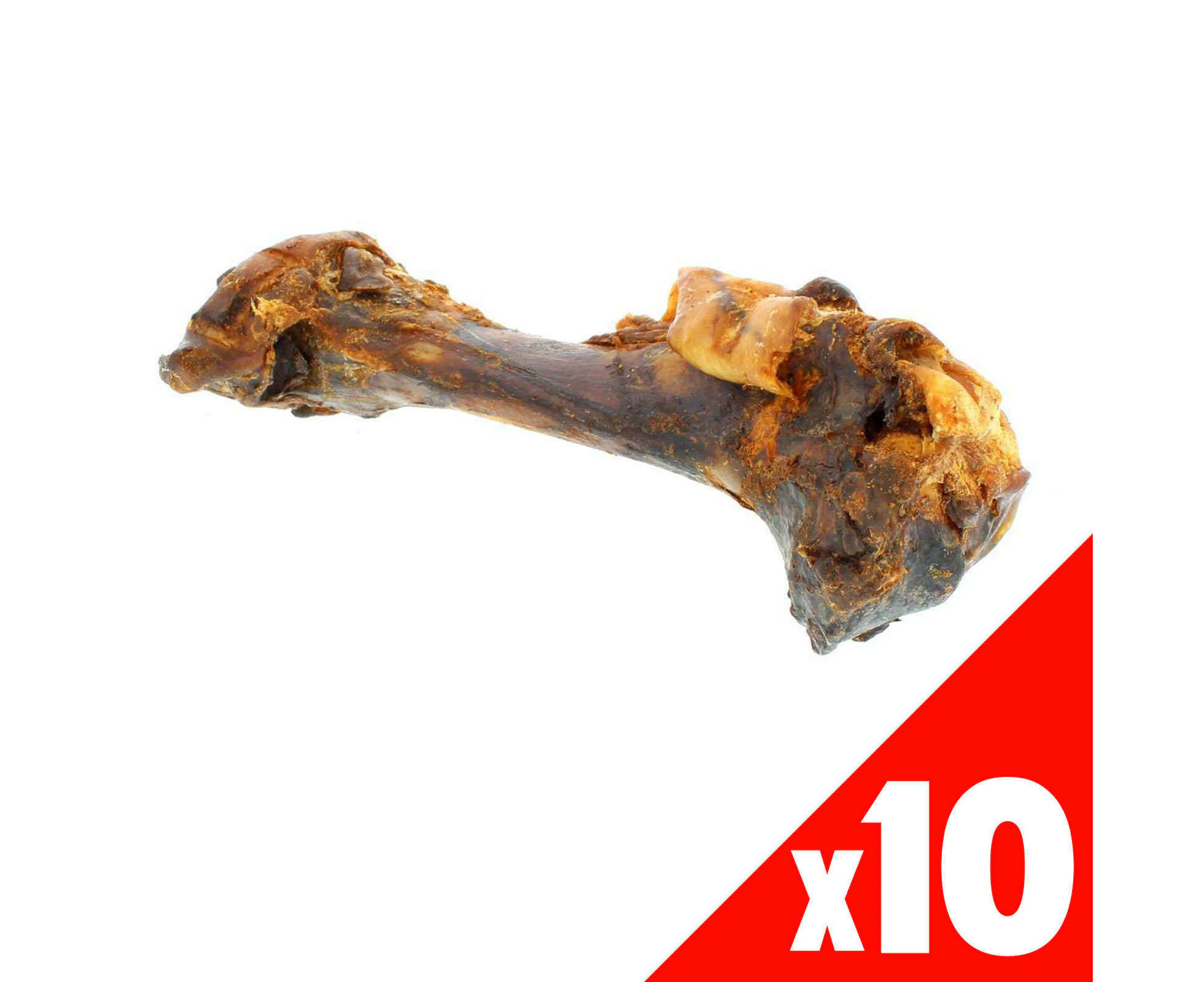 Clod Bone Puppy Size Natural Tasty Dog Treat Chew Pork Dried Meat Protein Fat