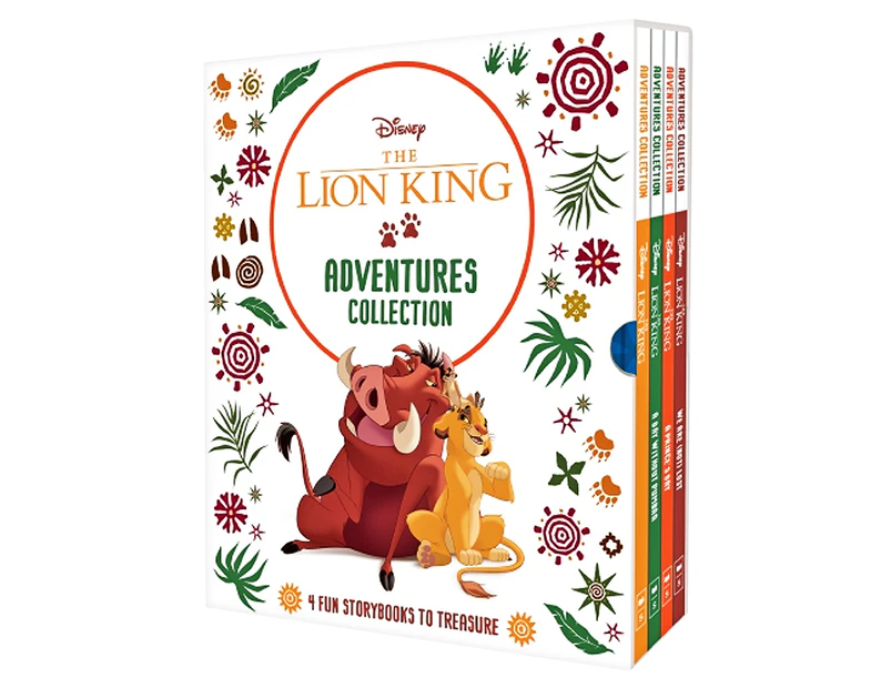 Disney The Lion King: Adventures Collection 4 Book Box Set