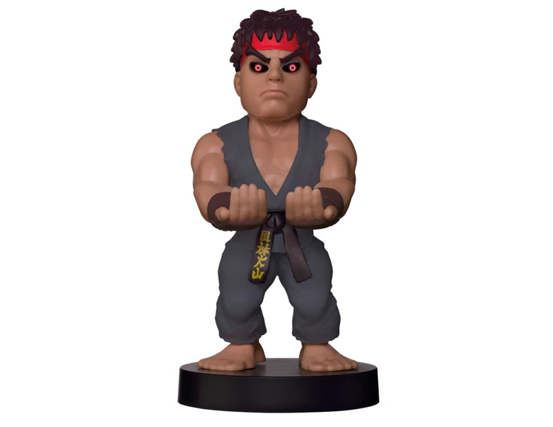 Evil Ryu (Street Fighter) Controller / Phone Holder Cable Guy
