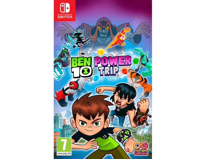 Ben 10 Power Trip Nintendo Switch Game