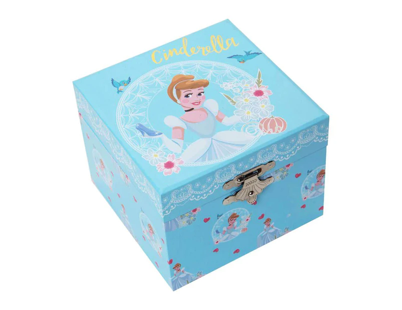 Disney Princess Cinderella Pastel Musical Jewellery Box