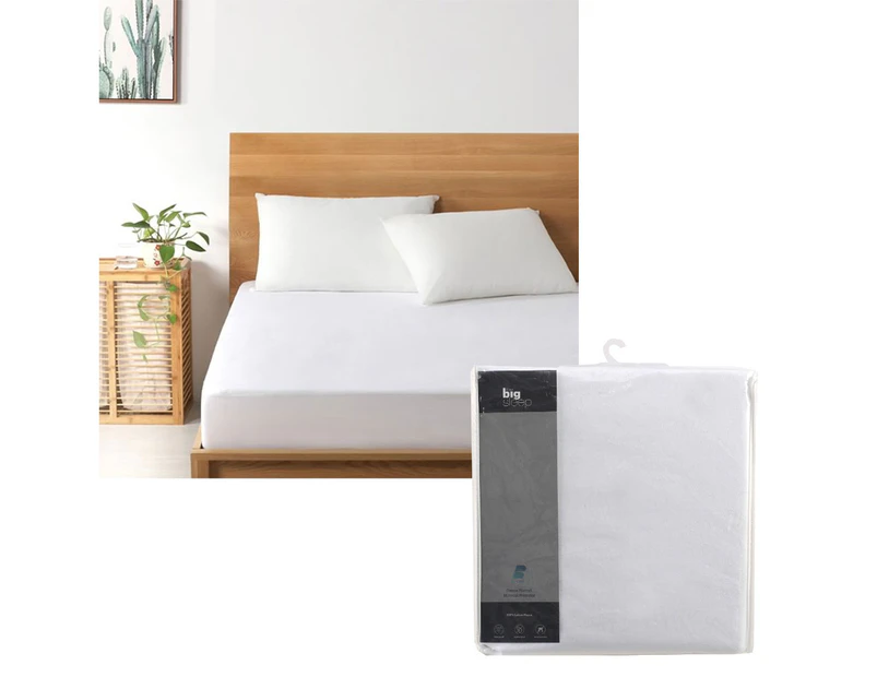 The Big Sleep Cotton Flannel Waterproof Mattress Protector