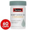 Swisse Hemp Seed Oil + Turmeric 60 Softgel Caps 1
