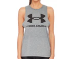 Under Armour Women's Sportstyle Graphic Tank - Charcoal