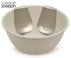 Joseph & Joseph Uno Salad Tossing Bowl & Server Tableware Dinner Set Stone