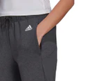 Adidas Women's Designed To Move Aeroready Trackpants - Dark Grey Heather/Black