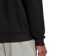 Adidas Men's Essentials Big Logo Sweatshirt - Black/White