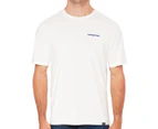 Patagonia Men's Capilene Cool Daily Graphic Tee / T-Shirt / Tshirt - White