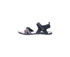 Mountain Warehouse Majorca Womens Summer Sandals Ladies Hook & Loop Fastening - Navy