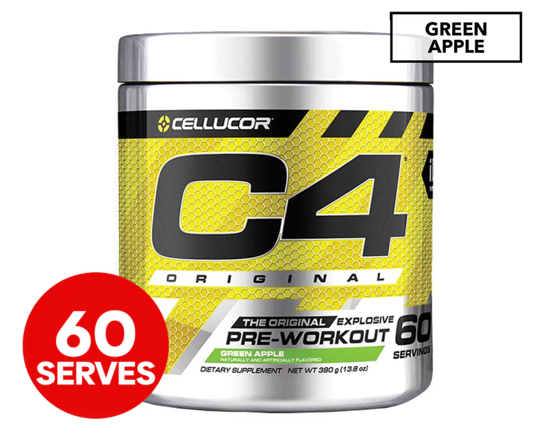 Cellucor C4 Original Pre-Workout Green Apple 60 Serves