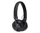 Master & Dynamic MH30 Premium HD Foldable Headphone Wired Headset Metal Construction Lamb Skin Leather Black
