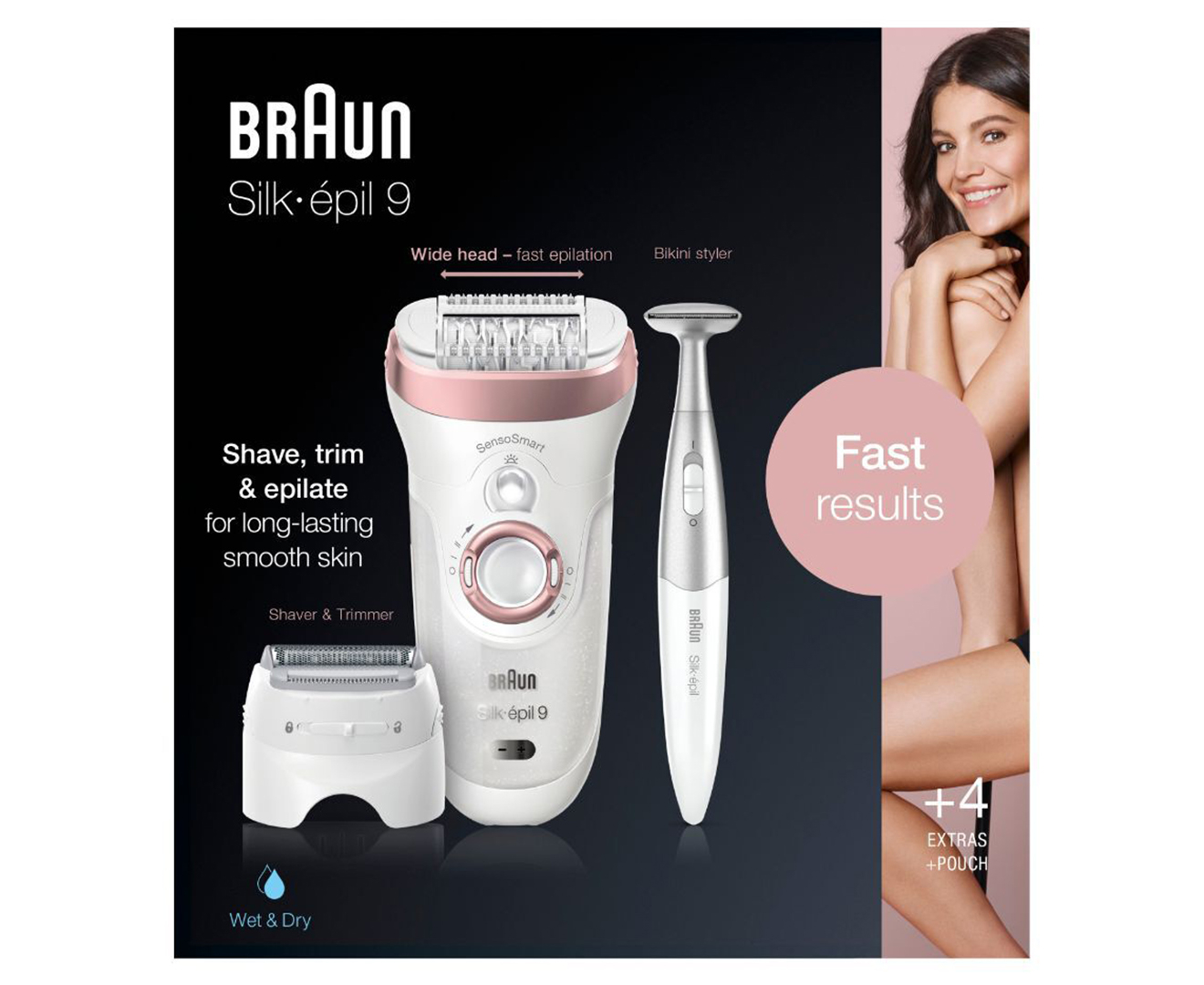 Braun Silk-épil 9-985 Epilator Beauty Set for Women