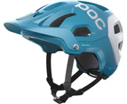 POC Tectal Race SPIN MTB Helmet Basalt Blue/Hydrogen White Matte