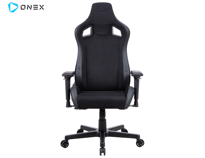 OneX EV10 Evolution Suede Edition Premium Gaming Office Chair - Black