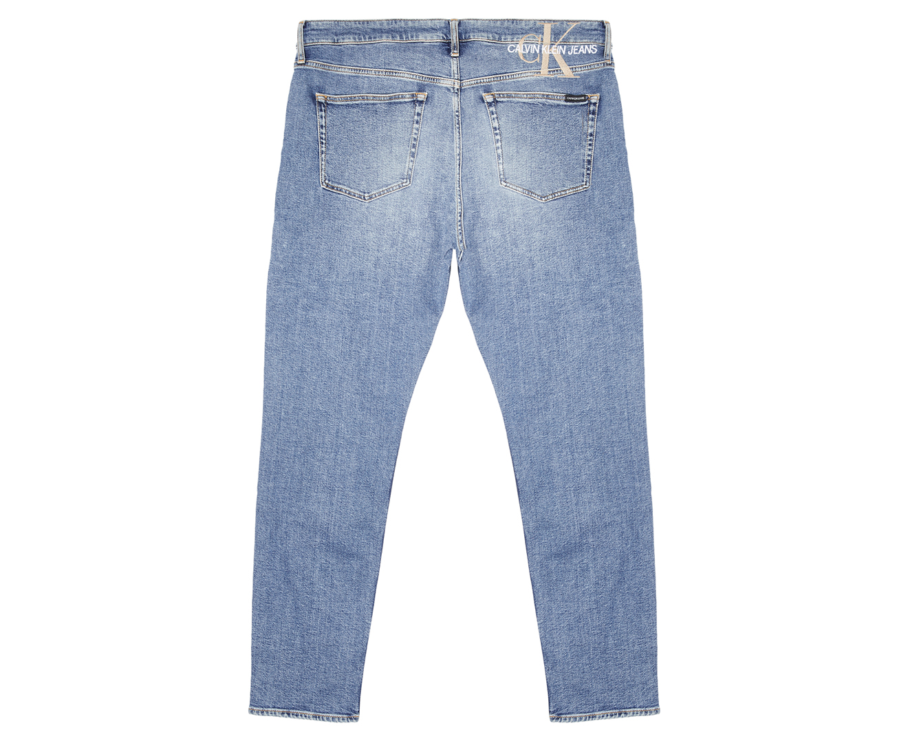 Calvin Klein Jeans Men's Slim Taper Denim Jeans - Mid Blue | Catch.co.nz