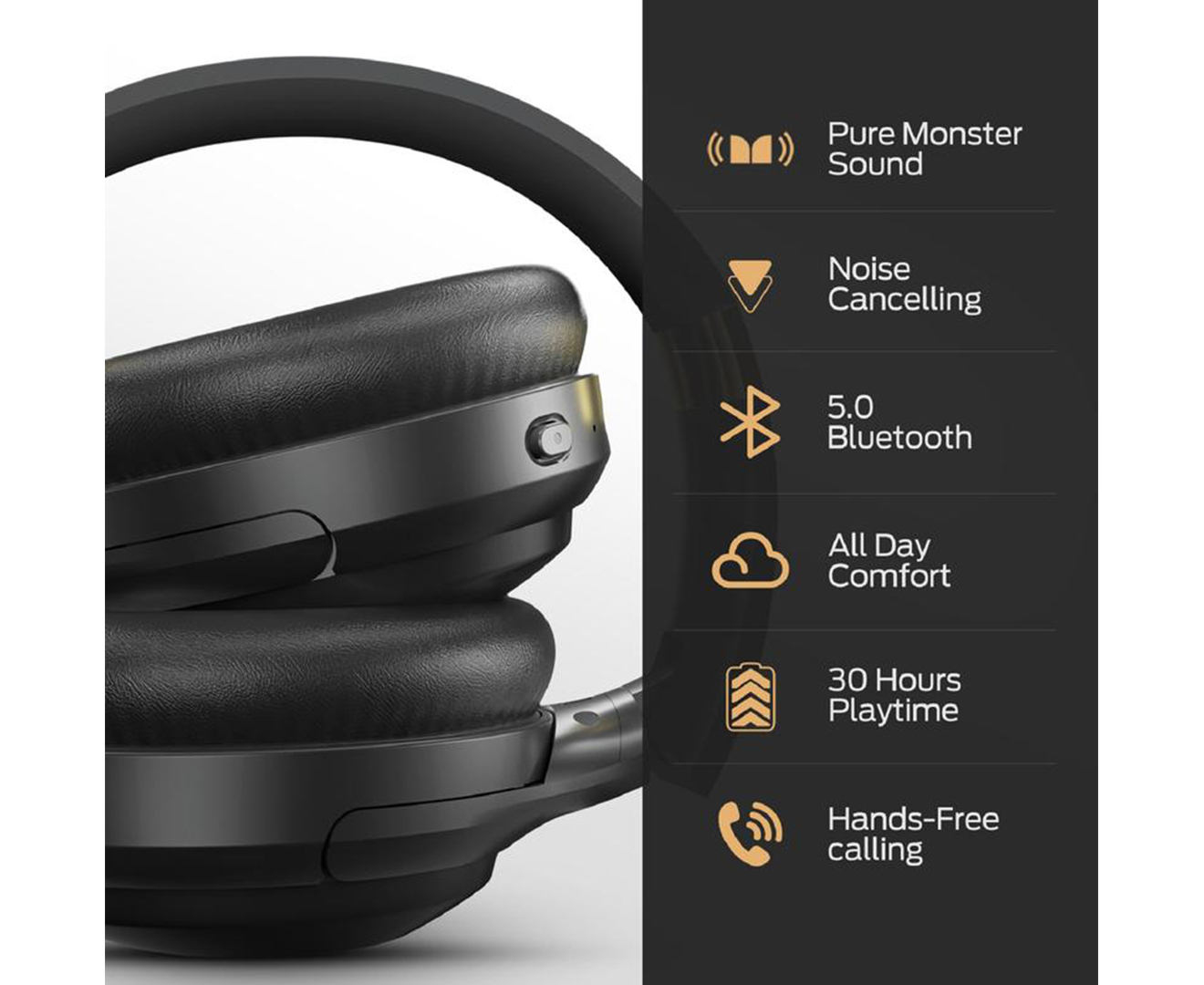 Monster persona active best sale noise cancelling headphones review