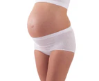BELLISSIMA Maternity Full Brief - White