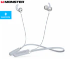 Monster iSport Solitaire Lite Wireless Neck Band Earphones - Grey