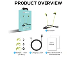 Monster iSport Solitaire Lite Wireless Neck Band Earphones - Green