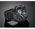 Casio G-Shock Men's 52mm Gravitymaster Twin Sensor Resin Watch - Black/Green