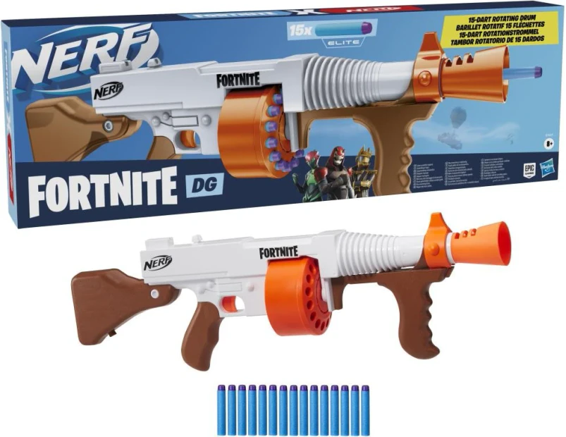 Nerf - Fortnite - Pistola DG, NERF