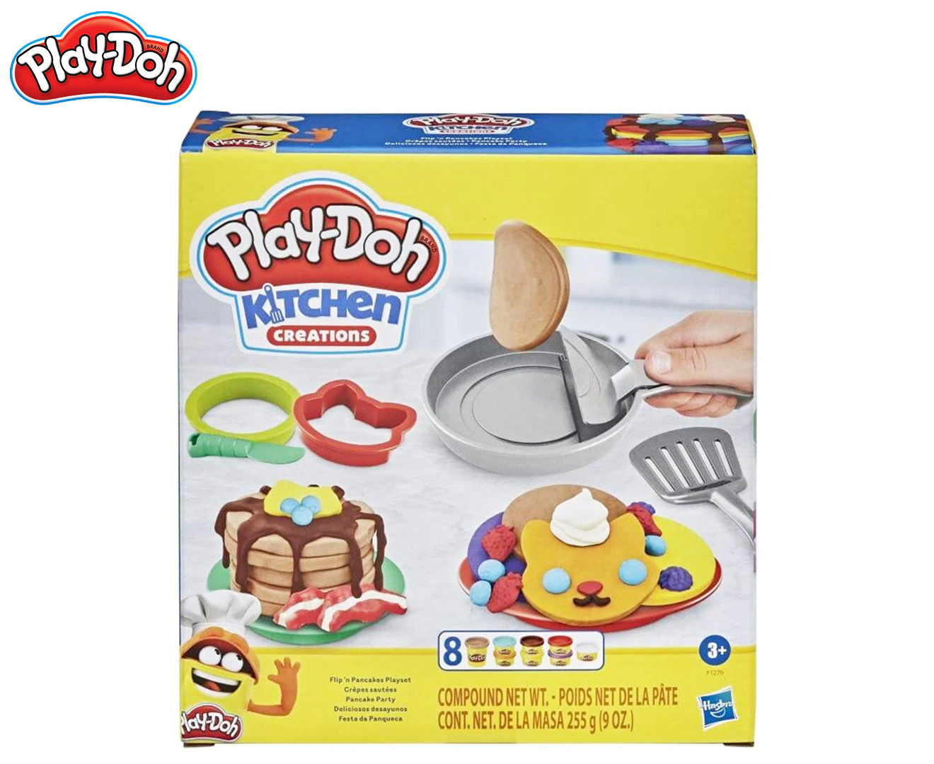 Play-Doh Kitchen Creations Flip 'n Pancakes Playset