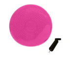 Powertrain Yoga Stability Disc Pilates Balance Trainer - Pink