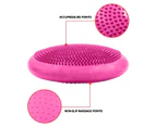 Powertrain Yoga Stability Disc Pilates Balance Trainer - Pink