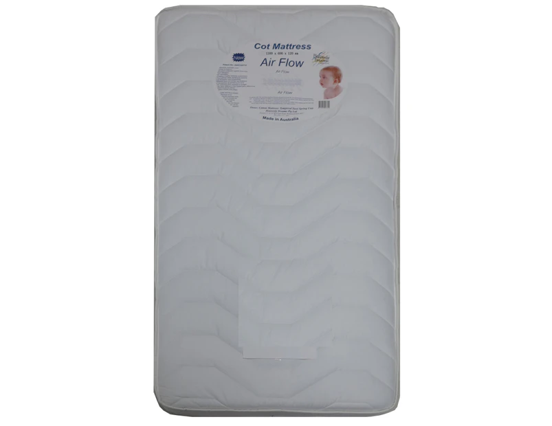 Airflow Mattress  69x130x11cm For Baby Cot Bed