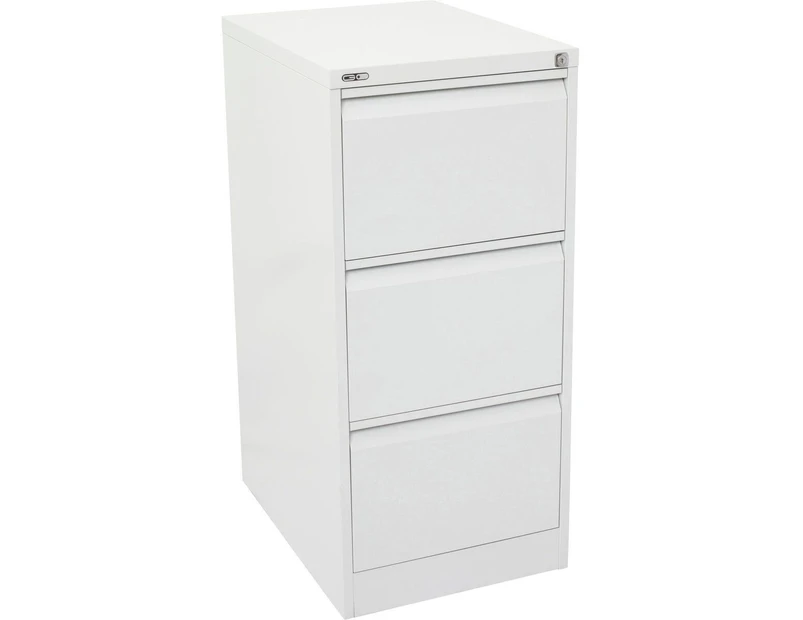 GO 3 DRAWER FILING CABINET H1016mm x W460mm x D620mm White China
