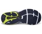 Mizuno Men's Wave Stream 2 Running Shoes - Outer Space/Arctic Ice/Lime Punch 5