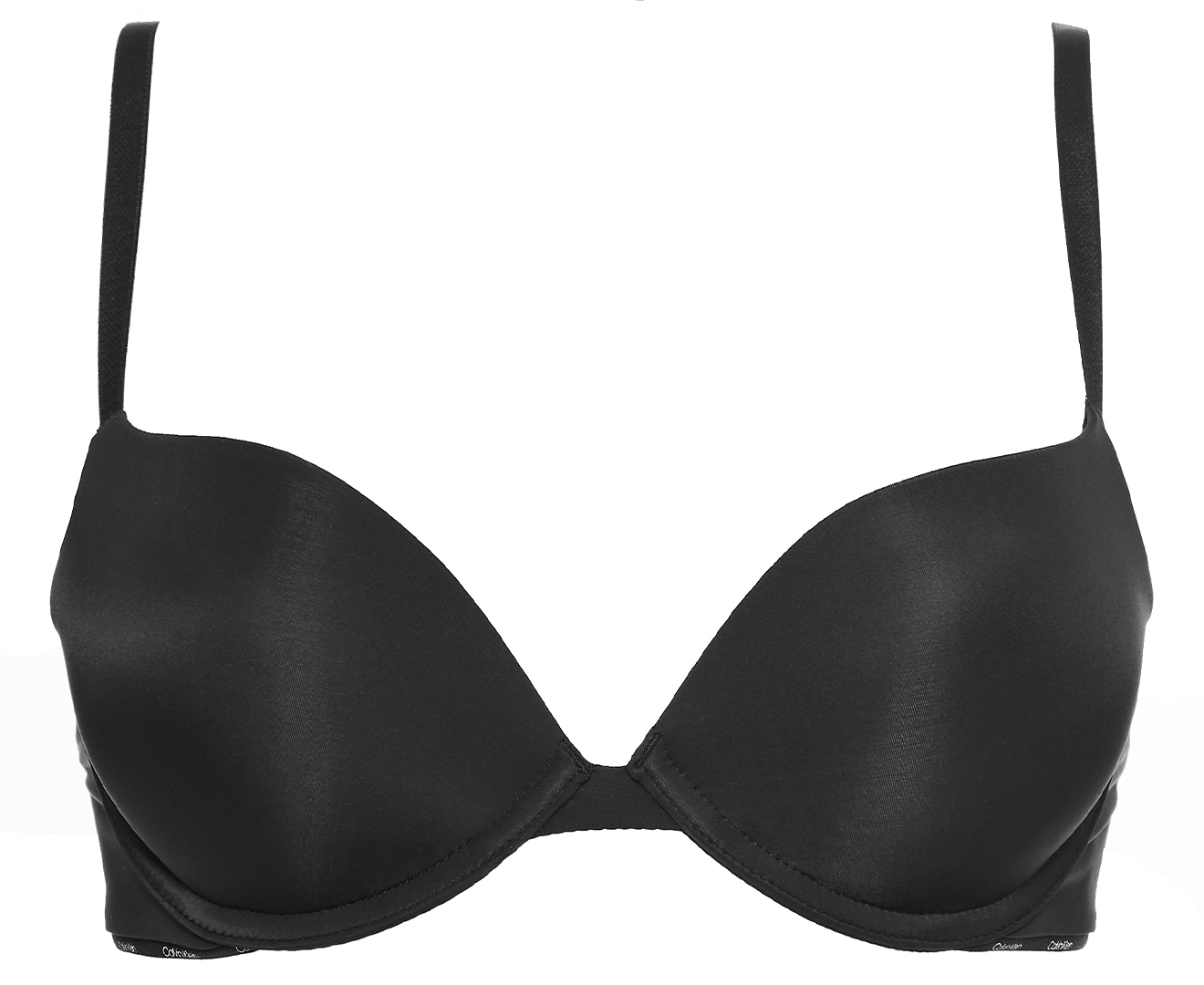 Calvin Klein Women's Genesis Push-Up Plunge Bra - Black | Catch.co.nz