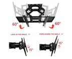 Full Motion 32 inch to 70 inch Till Wall Mounted TV Bracket 70kg Load