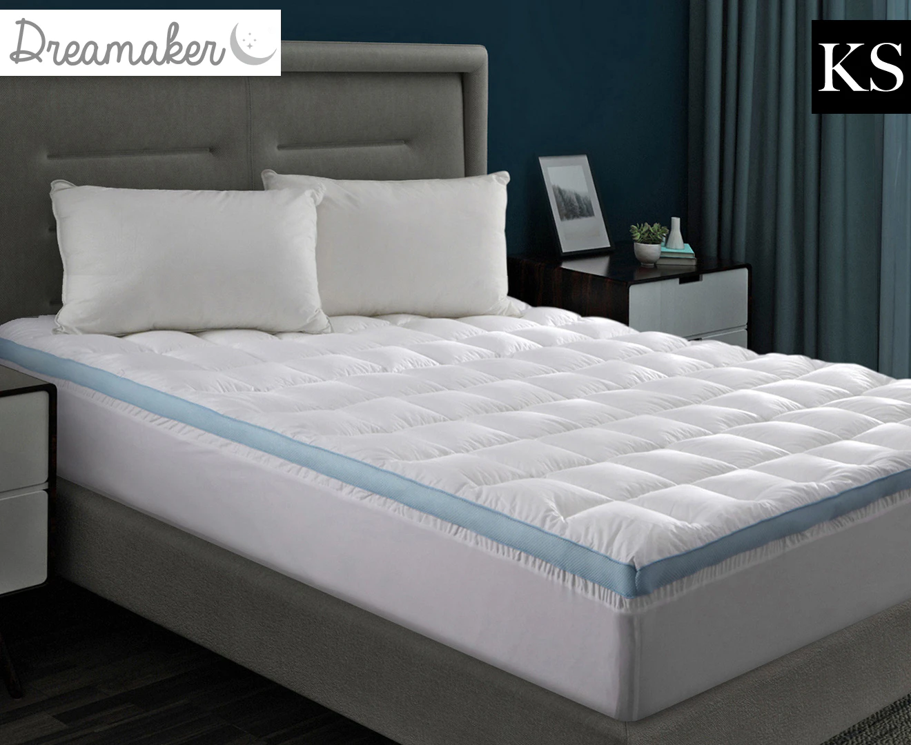 Dreamaker All Season King Single Bed Mattress Topper