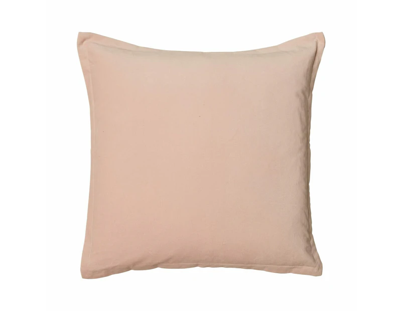 Lush Velvet Dusty Pink Cushion/Cushion Cover 50x50cm - With Feather Cushion Insert
