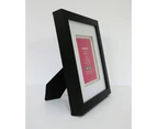 PICTURE FRAME  BOX MAT  FOR  3.5X5" PHOTO SIZE BLACK