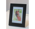 Picture Frame 4X6" Mat Border For Photo 2.5X4" Black Color