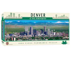 MasterPieces Cityscapes 1000-Piece Denver Colorado Panoramic Jigsaw Puzzle