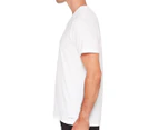 Calvin Klein Men's Cotton Classics V-Neck Tee / T-Shirt / Tshirt 3-Pack - White