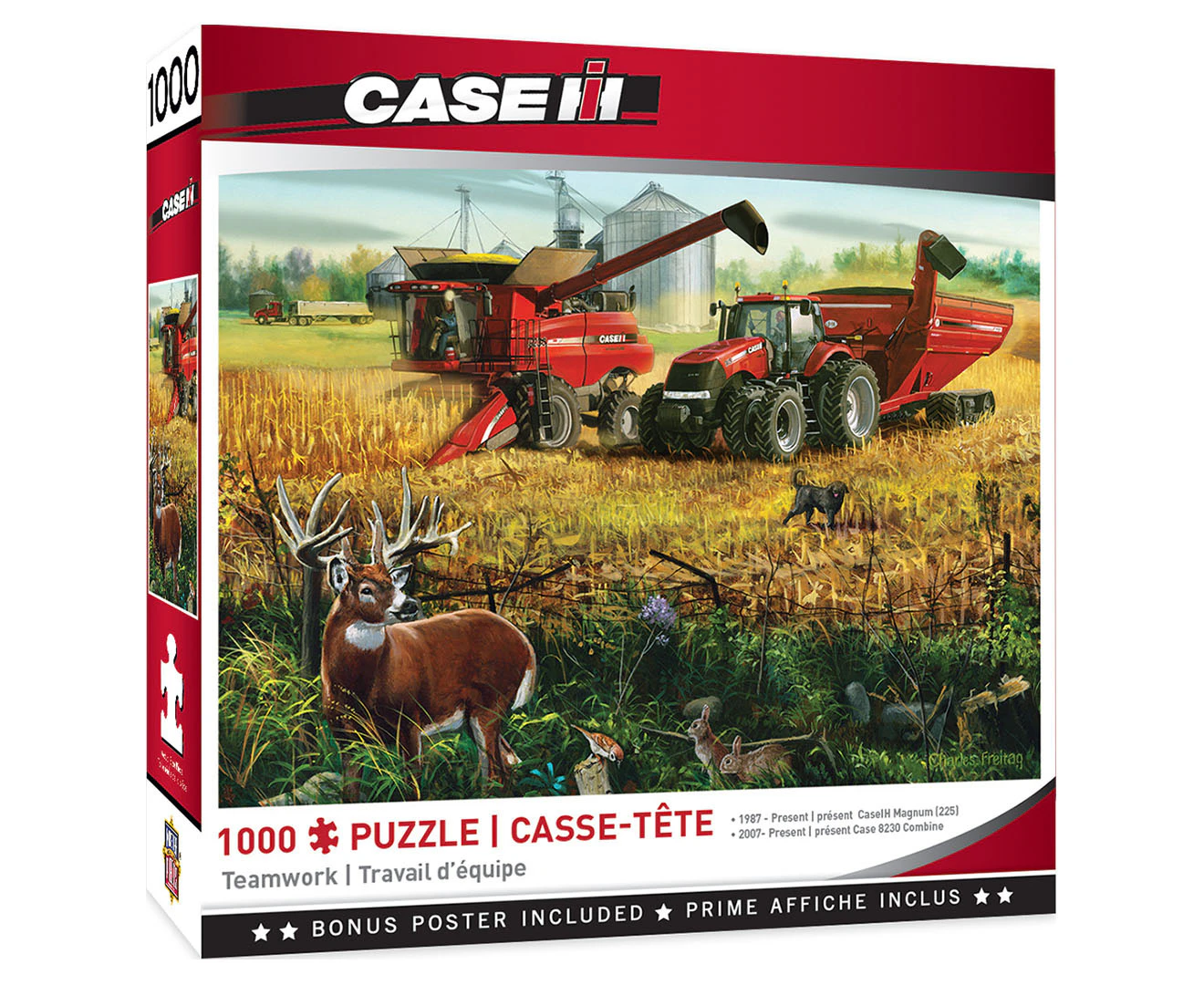 MasterPieces Farmall Teamwork 1000-Piece Puzzle