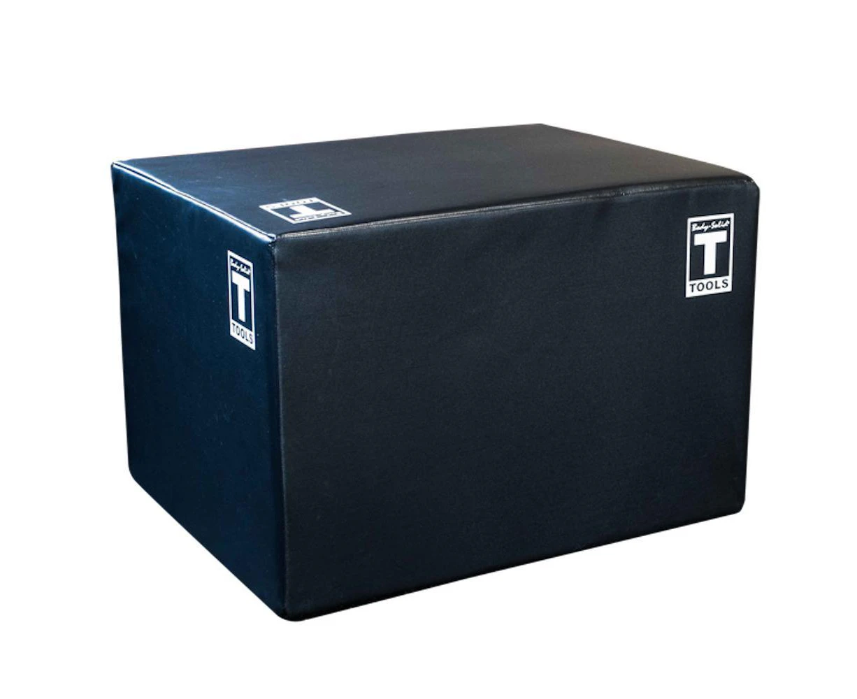 Body-Solid Tools 3 Way Soft Plyometric Box Black