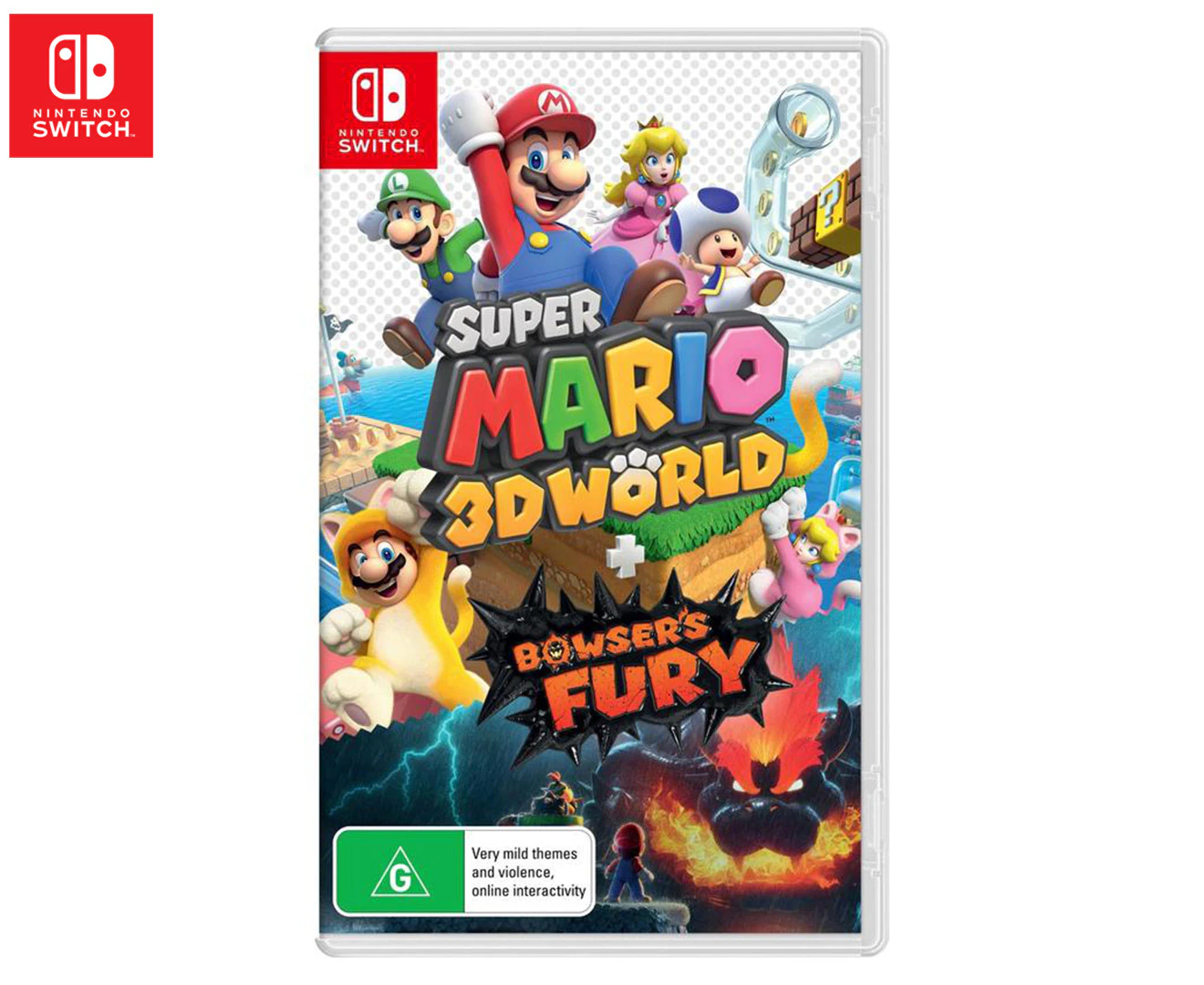 SWI Super Mario 3D World + Bowser's Fury Nintendo Switch Game