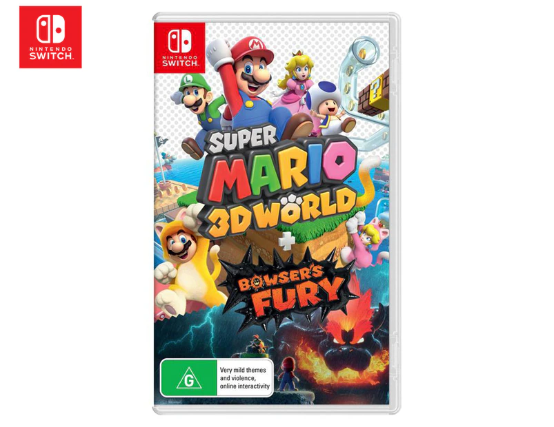 Nintendo Switch Super Mario 3D World + Bowser's Fury Game
