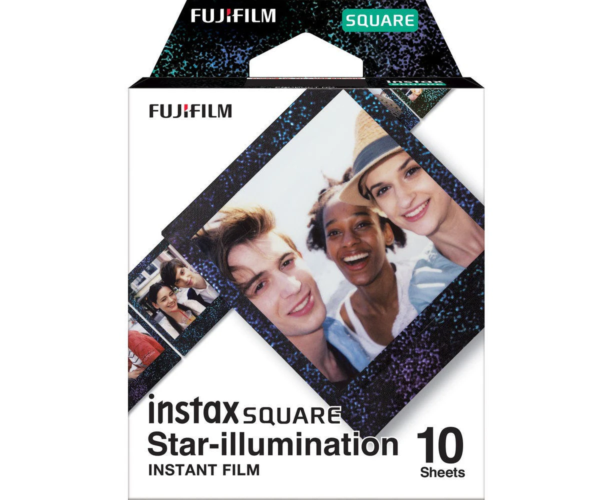 Fujifilm Instax Square Film Star Illumination - 10 Sheets