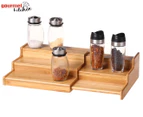 Gourmet Kitchen 3-Tier Expandable Spice Rack - Natural Brown