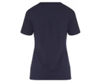 Champion Women's Script Tee / T-Shirt / Tshirt - Navy