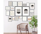 Cooper & Co. Instant Gallery Wall 20 Piece Frame Set Black