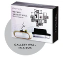 Cooper & Co. Instant Gallery Wall 20 Piece Frame Set Black