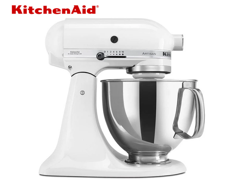 KitchenAid KSM150 Artisan Stand Mixer - White