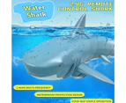 2.4GHz Electric Great White Shark Remote Control Swim Toy RC Boat Prank Gift Kid